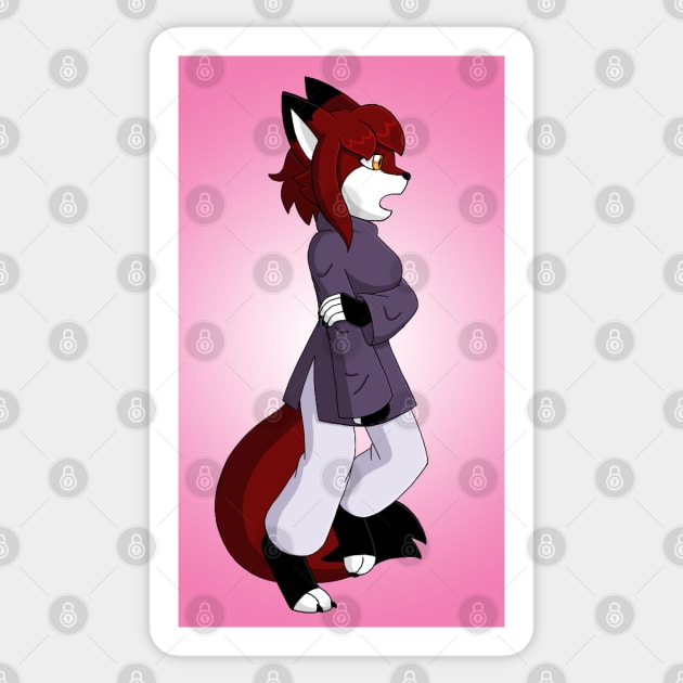 Rubi Therian Sticker by Firestorm Fox